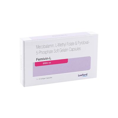 FEMIVIN L Softgel Capsule 10's - Anaemia-VMA