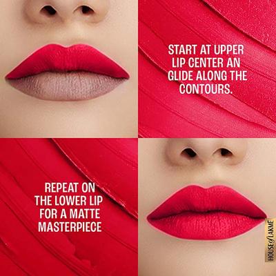 Lakme 9to5 Powerplay Priming Matte Lipstick, Lasts 16hrs, Red Coat, 3.6 gm - Lipsticks