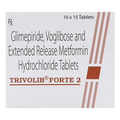 TRIVOLIB FORTE 2 Tablet 15's - Diabetes-Ant