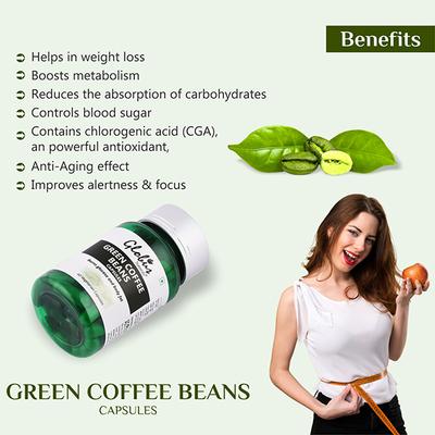 Globus Naturals Green Coffee Beans Weight Management Capsules 1's - Weight Loss