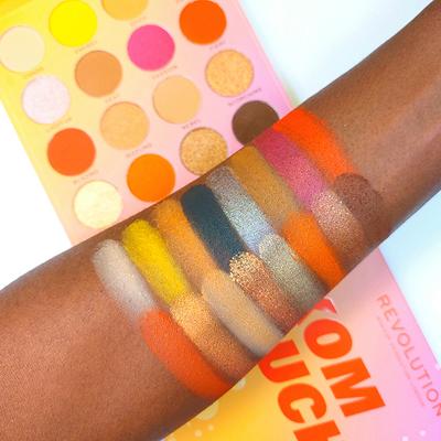 Makeup Revolution Hot Shot Eyeshadow Kombucha Kiss Palette 16 gm - Eye Shadow Palettes