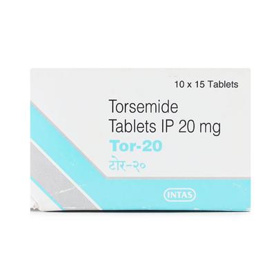 TOR 20mg Tablet 15'S - Hypertension-Diu