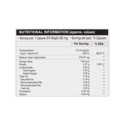 SQUIRT D Softgel Capsule 10's - Supplements-Vam