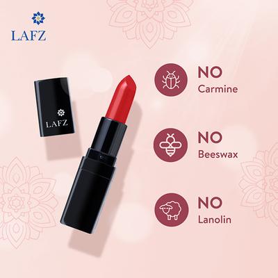 Lafz Velvet Matte Lipstick, Rusty Red 4.5 gm - Lipsticks