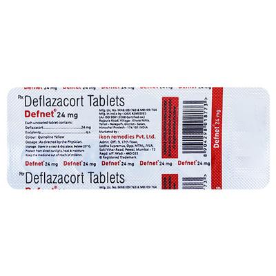 DEFNET 24mg Tablet 10's - Auto Immune Disease-Imm
