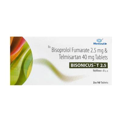 BISONICUS T 2.5 Tablet 10's - Hypertension-Ang