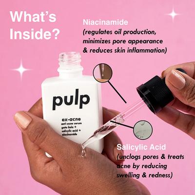Pulp Cosmetics Ex Acne Serum 30 ml - Face Serum