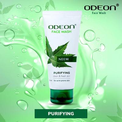 Odeon Face Wash Turmeric + Lemon + Papaya + Neem X 4Pcs 200 ml - Face Wash & Cleansers