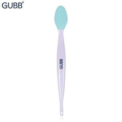 GUBB Silicone Lip Scrubber for Soft, Smooth & Fuller Lips, Dual Sided - 2 Lip Exfoliating Brush 1's - Lip Scrubs