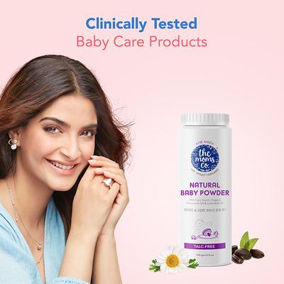 The Moms Co Talc-Free Natural Baby Powder With Corn Starch 100gm - Baby Powder