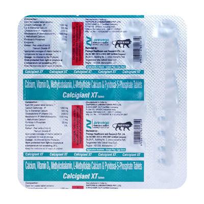 CALCIGIANT XT Tablet 15's - Supplements-Vam