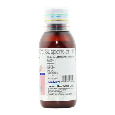 Leemol Plus Oral Suspension 60ml - Fever-Ana
