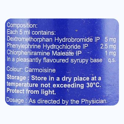 ASTHAKIND DX JUNIOR CHERRY FLAVOUR Syrup 60ml - Cough And Cold-Cou