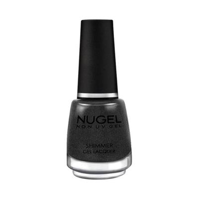 Nugel DIAMOND GUNMETAL S08 Non Uv Gel Shimmer Nail Enamel 13 ml - Nail Polish