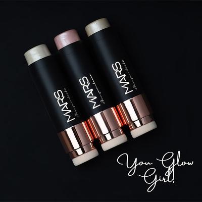 MARS Glow Your Cheeks Highlighter Stick - 03 8 gm - Highlighters & Illuminators