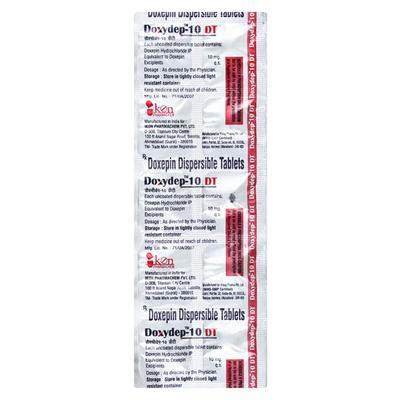 DOXYDEP DT 10 Tablet 10's - Depression-Ant
