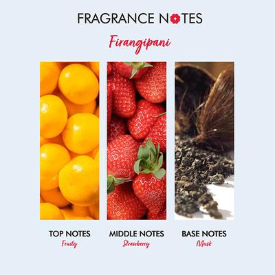 The Love Co. Luxury Firangipani Body Wash for Women - Hydrating Shower Gel for Men - For All Skin Types - 100% Vegan 250 ml - Shower Gels & Body Wash