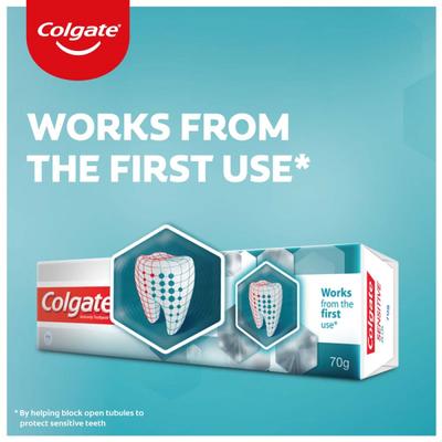 Colgate-Palmolive, Colgate Sensitive Plus Toothpaste, With Pro Argin Formula for Sensitivity Relief, 70 gm - Toothpaste