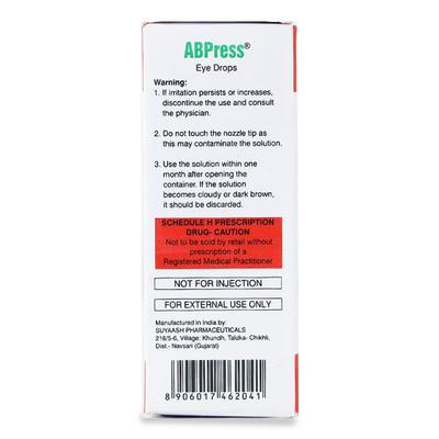 Abpress Eye Drops 5ml - Glaucoma-Ant