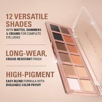 Makeup Revolution The Master Icon Matte Nudes Eyeshadow Palette 8.4 gm - Eyeshadow, Bases & Primers