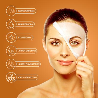 Gemblue Biocare Orange Facial Mask Sheet 20 ml - Sheet Masks