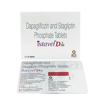 ISTAVEL D 5/100 Tablet 15's - Diabetes-Ant