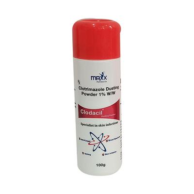 CLODACIL Dusting Powder 100gm - Skin Infections-Taa