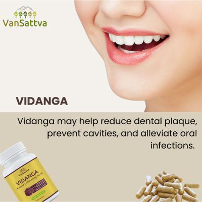 Vansattva Vidanga Capsule 60's - Speciality Medicines