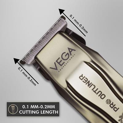 VEGA Professional Pro Outliner Hair Trimmer with DLC Coated Japanese Stainless Steel, (VPPHT-01) 1's - Trimmers