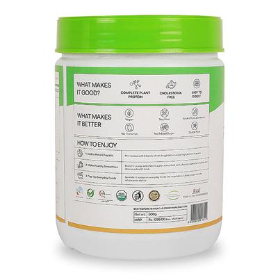 OZiva Organic Plant Protein Powder 1000 gm - Protein Drink