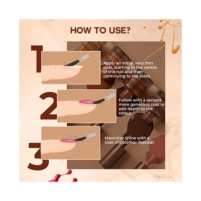 Colorbar Vegan Nail Lacquer Cookie Castle-288 8 ml - Nail Polish