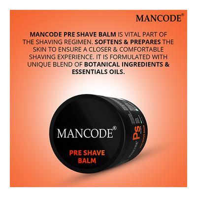 Mancode Pre Shave Balm 100 gm - Pre & Post Shaves