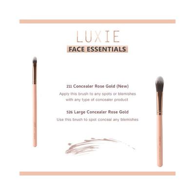 Luxie 526 Large Concealer Rose Gold 1's - Face Brush