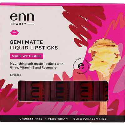 Enn Semi Matte Liquid Lipsticks 7.5 ml - Liquid Lipsticks