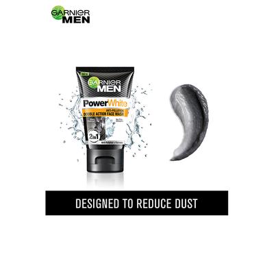 Garnier Men Power White Fairness Face Wash 100 gm - Face Wash & Cleansers