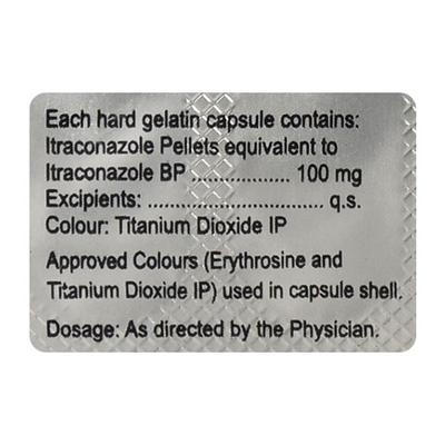 TUFTINA 100 Capsule 10's - Fungal Infections-Anf