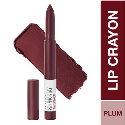 Maybelline New York Super Stay Crayon Lipstick, 65 Settle for More 1.2 gm - Lipsticks