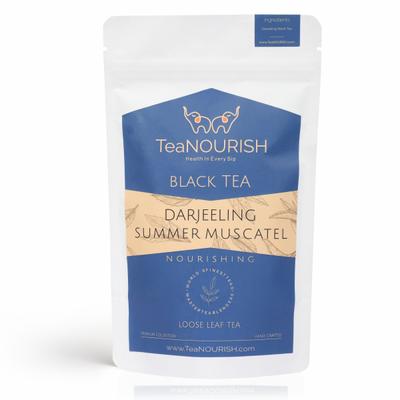 TeaNOURISH Darjeeling Summer Muscatel Black Tea 100gm - Teas