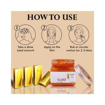 Jeva Gold Face Lightening Gel 380 ml - Face Gels