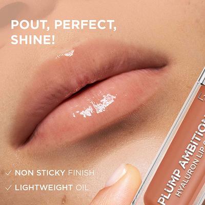 L'Oreal Paris Plump Ambition Hyaluron Lip Oil- 641 Latte Glace- Plumping Lip Oil 5 ml - Liquid Lipsticks