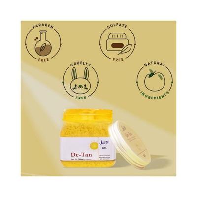 Jeva De Tan Gel for Skin Lightening Brightening and Depigentation 380 ml - Face Gels