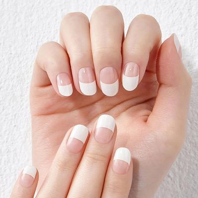 Dashing Diva Glaze Nail Polish - White French 1's - Nail Care