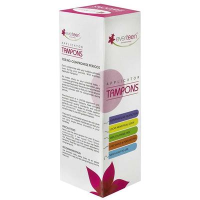 everteen Regular Applicator Tampons for Periods in Women - 1 Pack (8 Tampons) 1's - Tampons