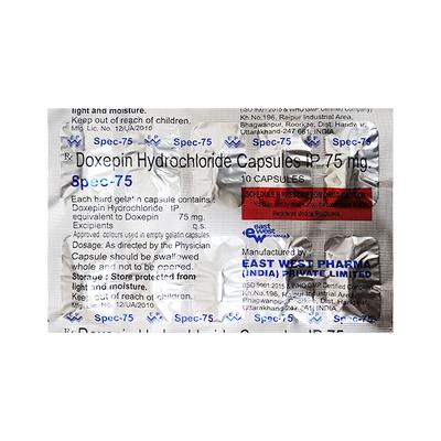 SPEC 75 Capsule 10's - Depression-Ant