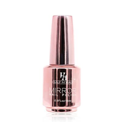 Half N Half Mirror Nail Polish, NP-06 A - Light Peach 18ml - Nail Polish