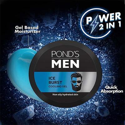 Pond's Men Ice Burst Face Gel 55 gm - Lotions & Creams