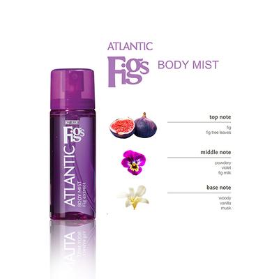 MADES Body Resort Clear Purple Pet Spray Bottle Body Mist 50 ml - Body Mist/Spray