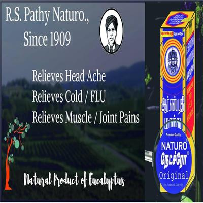 RS Pathy Marunthu Naturo Pain Relief Drops 5 ml - Pain Relief (Ayush)