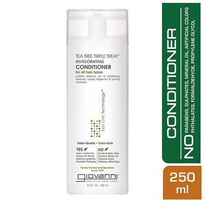 Giovanni Organic Tea Tree Triple Treat Invigorating Conditioner 250 ml - Conditioners