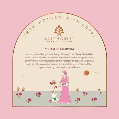 Baby Forest Gulaab Oose Baby Rose Water Mist 200 ml - Creams, Lotions & Oils